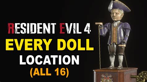 resident evil 4 remake dolls.